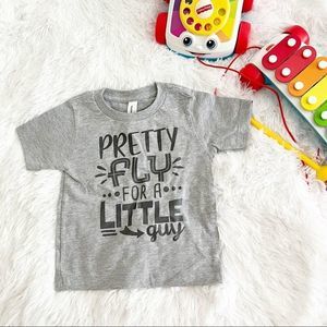 Pretty fly for a Little Guy Kids Graphic Tee